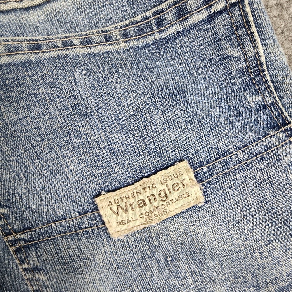 Wrangler Men's Vintage Carpenter Jeans 36x34 Distressed Baggy Y2K Denim - Picture 3 of 8